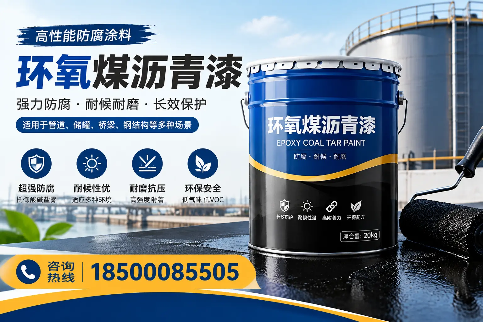 环氧煤沥青漆的施工步骤详解,新余装修必备知识